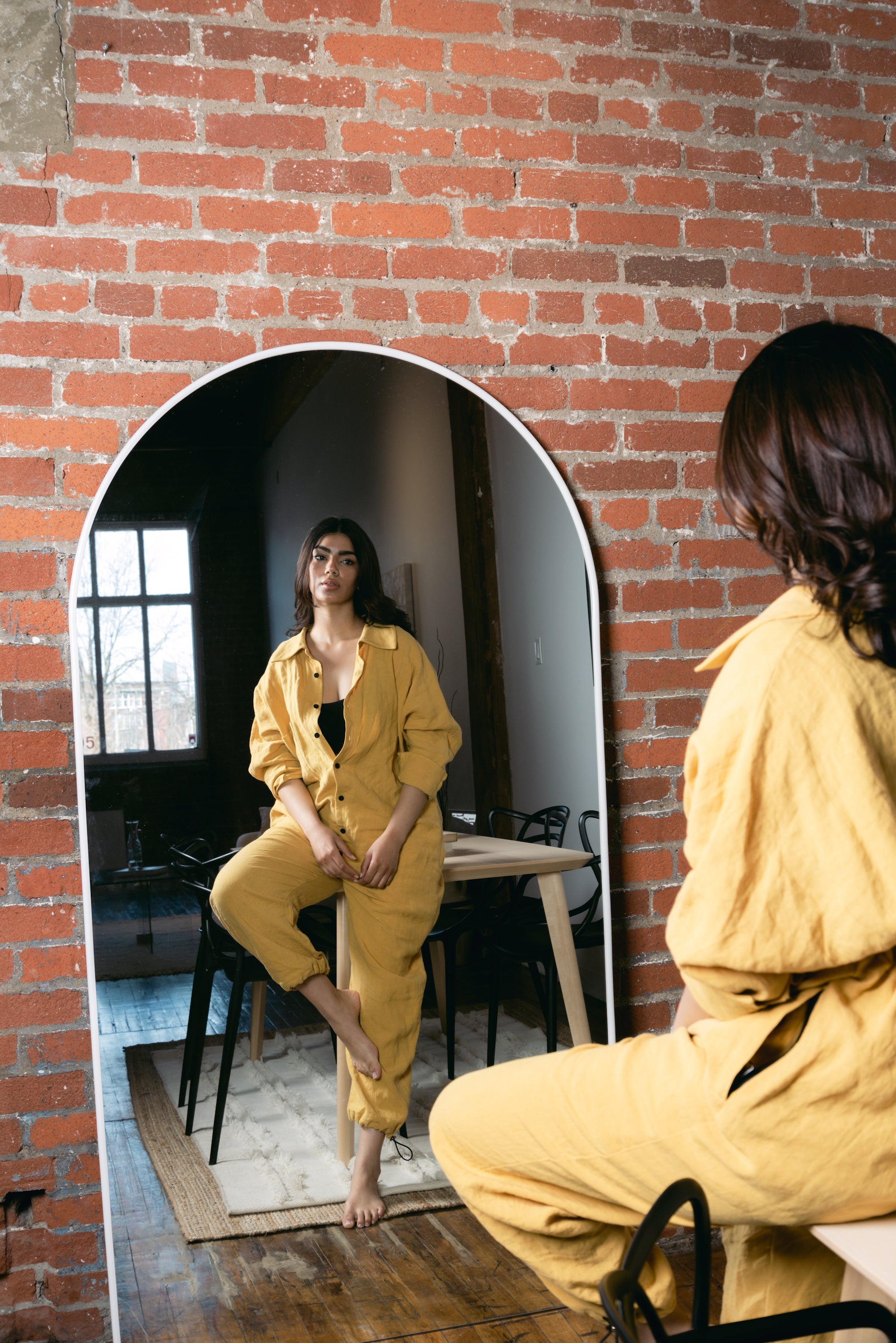 The Valley Jumpsuit by Cassandra Elizabeth is an ethically made, minimalist wardrobe essential, and is the epitome of quiet luxury. 
